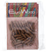 Euro Wood Spaghetti Beads 6x20mm 
