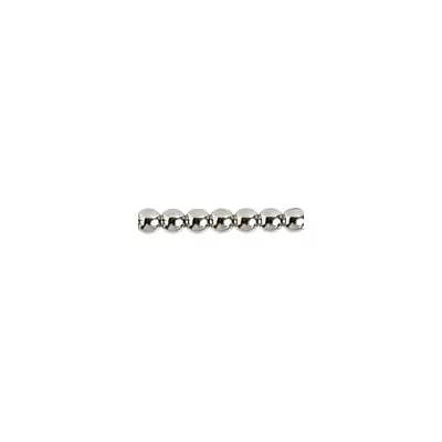 Metal Bead Round 5mm With 2mm Hole - Cosplay Supplies Inc