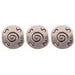 Metal Bead Round Tube 9mm Antique Silver Lead Free Nickel Free - Cosplay Supplies Inc