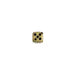 Beads Metalized Dice 5mm Antique Gold - Cosplay Supplies Inc