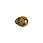 Beads Metalized Mice 9x11mm Antique Gold - Cosplay Supplies Inc