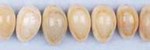Natural Cowrie Bead 10x16mm 8in Strand 12pcs Natural