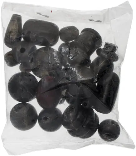 Horn Shape Beads Assorted Black