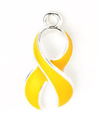 Pendant - Awareness Ribbon Curved 23mm - Cosplay Supplies Inc