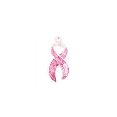Pendant - Awareness Ribbon Curved 23mm - Cosplay Supplies Inc
