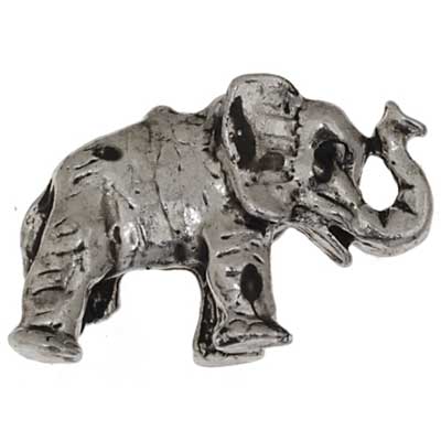 Pendant - Elephant 18x12mm Antique Silver Lead Free / Nickel Free - Cosplay Supplies Inc