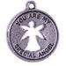 Pendant - You're My Special Angel Antique Pewter Lead Free - Cosplay Supplies Inc