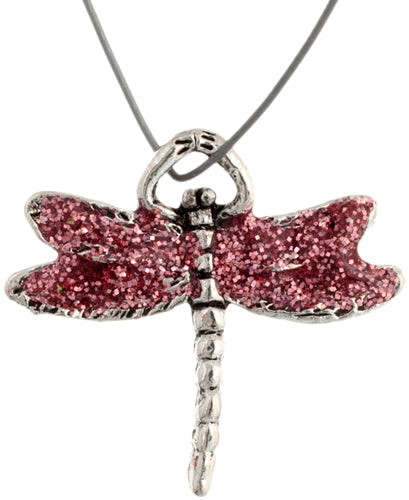 Pendant - Large Dragonfly Assorted Colors Lead Free