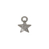 Pendant - Small Star 10mm Antique Silver Lead Free / Nickel Free