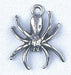 Pendant - Spider Antique Silver Lead Free / Nickel Free