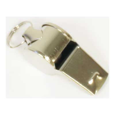 Pendant - Charm Whistle Nickel Color 41x13x21mm - Cosplay Supplies Inc