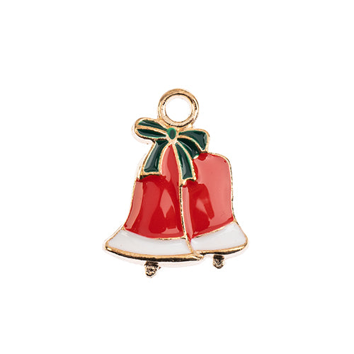Sweet & Petite Holiday Charms 20x15.5mm Bell 8pcs