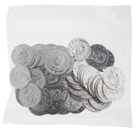 Coins 18mm Silver Lead Free / Nickel Free