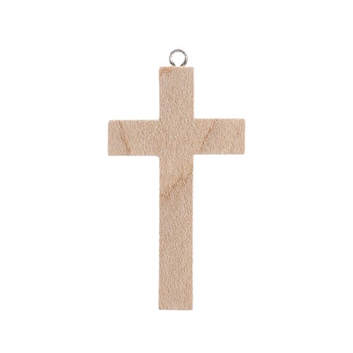 Cross Wooden Religious Natural