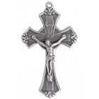 Religious Crucifix Nickel 33x46mm