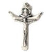 Religious Cross Nickel With Ring Trinity Cross 