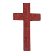 Cross Wooden Religious 15x25mm With 2mm Large Hole