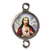 Medal With 2 Loops Sacred Heart Immaculate Heart Of Mary