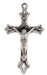Religious Cross Antique Silver 44x24mm With Ring Lead & Nickel Free