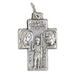 Religious Pendant St. Christ / Holy Family Nickel With Ring Small