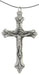 Religious Cross Nickel 30x50mm With Ring
