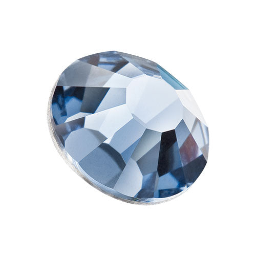 Preciosa Czech Crystal Viva12 Flat Back 438 11 614 Denim Blue
