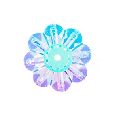 Preciosa Czech Crystal Flower 10mm 438 52 301 Un-Foiled