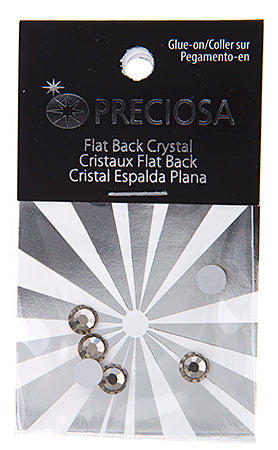 Preciosa Czech Crystal Viva12 Flat Back - Packaged