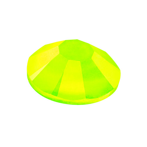Preciosa Maxima Czech Crystal Flat Back 438 11 615 Neon Yellow