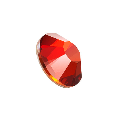Preciosa Maxima Czech Crystal Flat Back 438 11 615 Crystal Red Flame