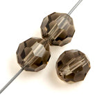 Preciosa Czech Crystal Round Bead Simple 6mm 36pcs 451 19 602 Black Diamond