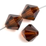 Preciosa Czech Crystal Bead Rondell 451 69 302 Violet Aurora Borealis