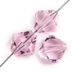 Preciosa Czech Crystal Bead Rondell 451 69 302 Pink Sapphire