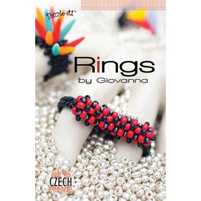 Ring Beading Projects With Czech Beads