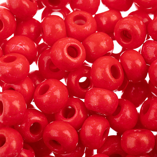 Czech Seedbead Approx 22g Vial 2/0 - Red Shades