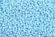 Czech Seed Beads 10/0 Opaque - Blue Shades