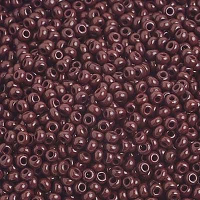 Czech Seed Beads 10/0 Opaque - Brown Shades