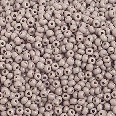 Czech Seed Beads 10/0 Opaque - Black/Grey Shades