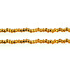 Czech Seed Beads 10/0 Silver Lined - Yellow/Brown Shades