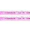 Czech Seed Beads 10/0 Silver Lined - Pink Shades