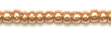 Czech Seed Beads 10/0 Metallic Gold/Copper Shades