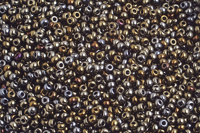 Czech Seed Beads 10/0 Opaque - Brown Shades