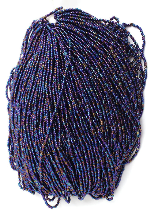 Czech Seed Beads 10/0 Opaque - Blue Shades