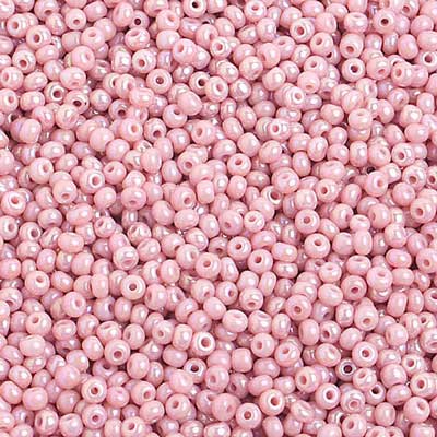 Czech Seed Beads 10/0 Opaque - Pink Shades