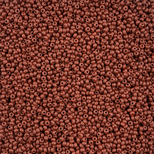 Czech Seed Beads 10/0 Permalux Dyed Chalk - Brown Shades