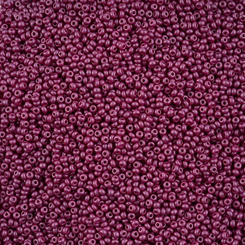 Czech Seed Beads 10/0 Permalux Dyed Chalk - Purple Shades