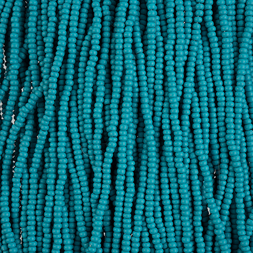 Czech Seed Beads 10/0 Permalux Dyed Chalk - Blue Shades
