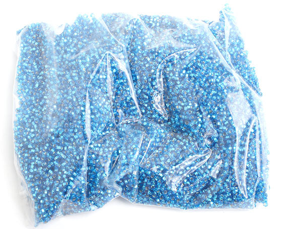 Czech Seed Beads 8/0 - Blue Shades