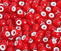 Czech Seed Beads 8/0 - Red Shades