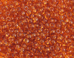 Czech Seed Bead / Pony Beads 6/0 Transparent Brown Shades